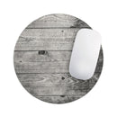 Dark Washed Wood Planks// WaterProof Rubber Foam Backed Anti-Slip Mouse Pad for Home Work Office or Gaming Computer Desk