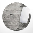 Dark Washed Wood Planks// WaterProof Rubber Foam Backed Anti-Slip Mouse Pad for Home Work Office or Gaming Computer Desk