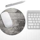 Dark Washed Wood Planks// WaterProof Rubber Foam Backed Anti-Slip Mouse Pad for Home Work Office or Gaming Computer Desk