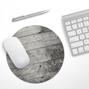 Dark Washed Wood Planks// WaterProof Rubber Foam Backed Anti-Slip Mouse Pad for Home Work Office or Gaming Computer Desk