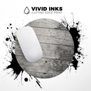 Dark Washed Wood Planks// WaterProof Rubber Foam Backed Anti-Slip Mouse Pad for Home Work Office or Gaming Computer Desk