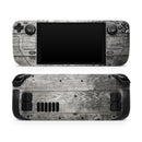 Dark Washed Wood Planks // Vinyl Skin Wrap for Steam Deck OLED & Steam Deck (LCD) — Soft Matte or Ultra Gloss
