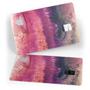 Dark v2 Absorbed Watercolor Texture - Premium Protective Decal Skin-Kit for the Apple Credit Card