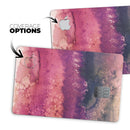 Dark v2 Absorbed Watercolor Texture - Premium Protective Decal Skin-Kit for the Apple Credit Card