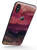 Dark v2bsorbed Watercolor Texture - iPhone X Skin-Kit