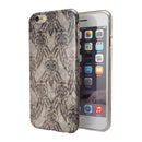 Decadent Draped Damask Pattern iPhone 6/6s or 6/6s Plus 2-Piece Hybrid INK-Fuzed Case