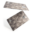 Decadent Draped Damask Pattern - Premium Protective Decal Skin-Kit for the Apple Credit Card