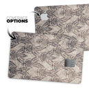 Decadent Draped Damask Pattern - Premium Protective Decal Skin-Kit for the Apple Credit Card
