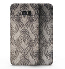 Decadent Draped Damask Pattern - Samsung Galaxy S8 Full-Body Skin Kit