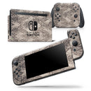 Decadent Draped Damask Pattern - Vinyl Skin Wrap for Nintendo Switch 2, OLED, Lite, Pro Controller, Wii & Classic Handhelds
