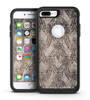 Decadent Draped Damask Pattern - iPhone 7 or 7 Plus Commuter Case Skin Kit