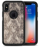 Decadent Draped Damask Pattern - iPhone X OtterBox Case & Skin Kits