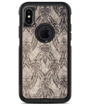 Decadent Draped Damask Pattern - iPhone X OtterBox Case & Skin Kits