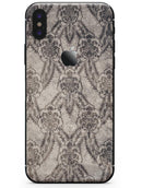 Decadent Draped Damask Pattern - iPhone X Skin-Kit