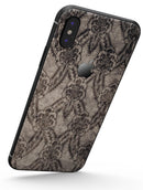 Decadent Draped Damask Pattern - iPhone X Skin-Kit