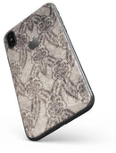 Decadent Draped Damask Pattern - iPhone X Skin-Kit