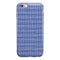 Deep Blue Sea Diamond Pattern iPhone 6/6s or 6/6s Plus 2-Piece Hybrid INK-Fuzed Case
