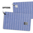 Deep Blue Sea Diamond Pattern - Premium Protective Decal Skin-Kit for the Apple Credit Card