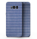 Deep Blue Sea Diamond Pattern - Samsung Galaxy S8 Full-Body Skin Kit