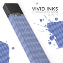 Deep Blue Sea Diamond Pattern - Premium Decal Protective Skin-Wrap Sticker compatible with the Juul Labs vaping device