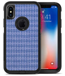 Deep Blue Sea Diamond Pattern - iPhone X OtterBox Case & Skin Kits