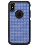 Deep Blue Sea Diamond Pattern - iPhone X OtterBox Case & Skin Kits