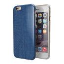 Deep Blue Sea Fabric iPhone 6/6s or 6/6s Plus 2-Piece Hybrid INK-Fuzed Case