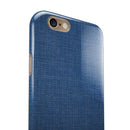 Deep Blue Sea Fabric iPhone 6/6s or 6/6s Plus 2-Piece Hybrid INK-Fuzed Case