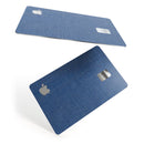 Deep Blue Sea Fabric - Premium Protective Decal Skin-Kit for the Apple Credit Card