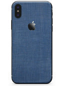 Deep Blue Sea Fabric - iPhone X Skin-Kit