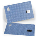 Deep Blue Sea Micro Dots  - Premium Protective Decal Skin-Kit for the Apple Credit Card