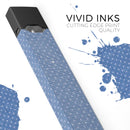 Deep Blue Sea Micro Dots  - Premium Decal Protective Skin-Wrap Sticker compatible with the Juul Labs vaping device