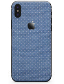 Deep Blue Sea Micro Dots  - iPhone X Skin-Kit