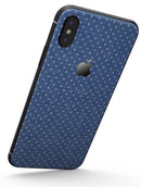 Deep Blue Sea Micro Dots  - iPhone X Skin-Kit