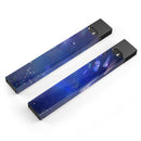 Deep Blue Unfocused Scratches - Premium Decal Protective Skin-Wrap Sticker compatible with the Juul Labs vaping device