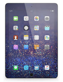 Deep Blue with Gold Shimmering Orbs of Light - iPad Pro 97 - View 8.jpg