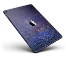Deep Blue with Gold Shimmering Orbs of Light - iPad Pro 97 - View 1.jpg