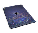 Deep Blue with Gold Shimmering Orbs of Light - iPad Pro 97 - View 5.jpg