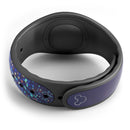 Deep Blue with Gold Shimmering Orbs of Light - Decal Skin Wrap Kit for the Disney Magic Band