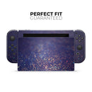 Deep Blue with Gold Shimmering Orbs of Light // Skin Decal Wrap Kit for Nintendo Switch Console & Dock, Joy-Cons, Pro Controller, Lite, 3DS XL, 2DS XL, DSi, or Wii - Vinyl Skin Wrap for Nintendo Switch 2, OLED, Lite, Pro Controller & Wii