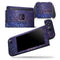 Deep Blue with Gold Shimmering Orbs of Light - Skin Wrap Decal for Nintendo Switch Lite Console & Dock - 3DS XL - 2DS - Pro - DSi - Wii - Joy-Con Gaming Controller