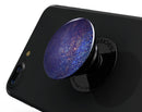 Deep Blue with Gold Shimmering Orbs of Light - Skin Kit for PopSockets and other Smartphone Extendable Grips & Stands