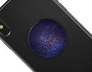 Deep Blue with Gold Shimmering Orbs of Light - Skin Kit for PopSockets and other Smartphone Extendable Grips & Stands