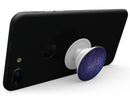Deep Blue with Gold Shimmering Orbs of Light - Skin Kit for PopSockets and other Smartphone Extendable Grips & Stands
