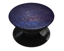 Deep Blue with Gold Shimmering Orbs of Light - Skin Kit for PopSockets and other Smartphone Extendable Grips & Stands