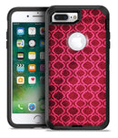 Deep Fuschia Oval Pattern - iPhone 7 Plus/8 Plus OtterBox Case & Skin Kits
