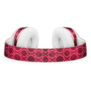 Deep Fuschia Oval Pattern Full-Body Skin Kit for the Beats by Dre Solo 3 Wireless Headphones