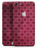 Deep Fuschia Oval Pattern - Skin-kit for the iPhone 8 or 8 Plus