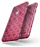 Deep Fuschia Oval Pattern - Skin-kit for the iPhone 8 or 8 Plus
