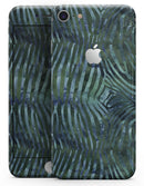 Deep Green and Blue Watercolor Zebra Pattern - Skin-kit for the iPhone 8 or 8 Plus
